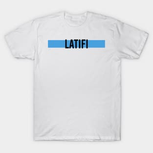 Nicholas Latifi Driver Name - 2022 Season #4 T-Shirt